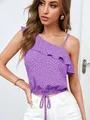 camisa de cuello asimetrico